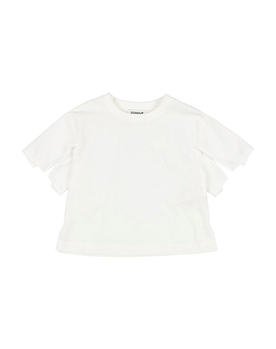 DONDUP Top KIDS White 100% Cotton, Elastane
