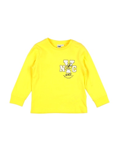 iDO T-shirt Yellow 100% Cotton