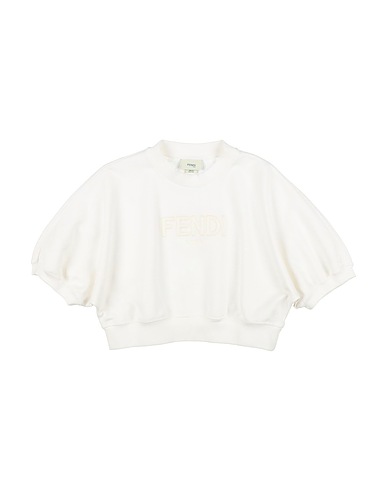 FENDI Sweatshirt KIDS White 100% Cotton