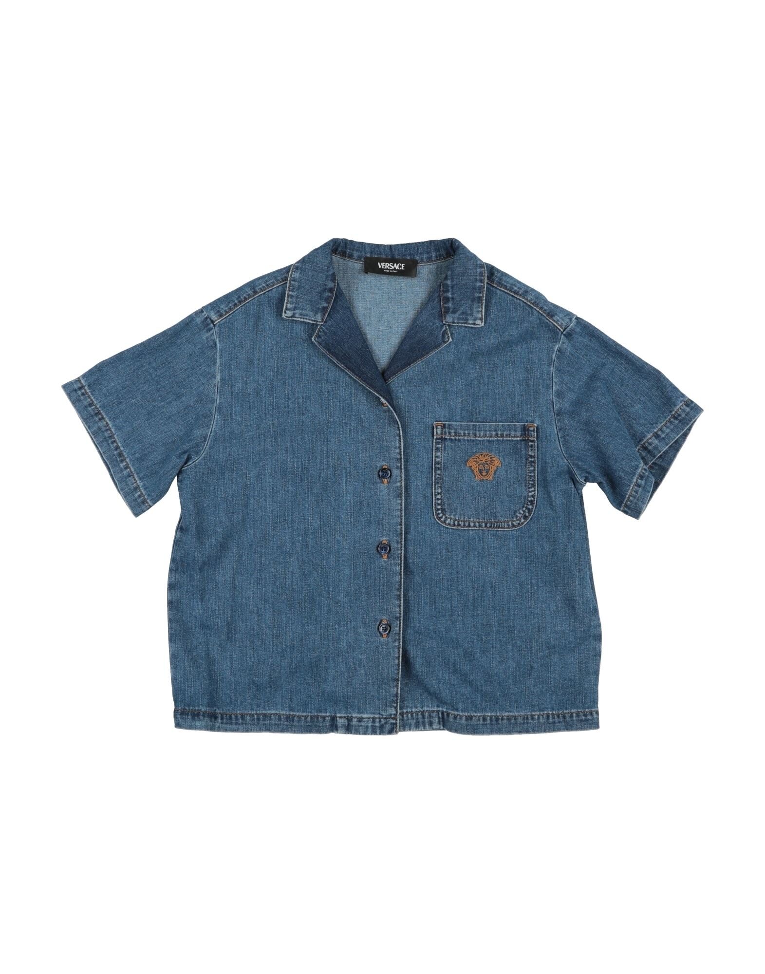 VERSACE YOUNG - Denim shirts