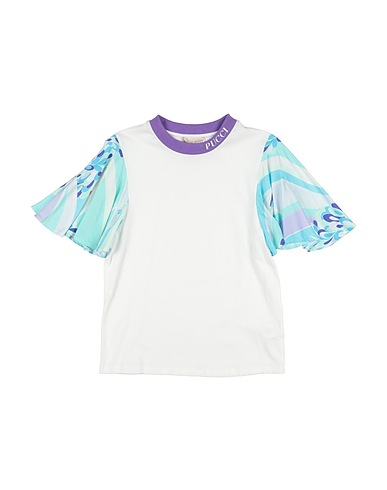 PUCCI T-shirt White 100% Cotton, Viscose