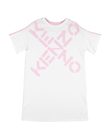 KENZO KIDS Dress White 100% Cotton