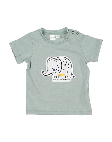 iDO T-shirt Sage green 100% Cotton