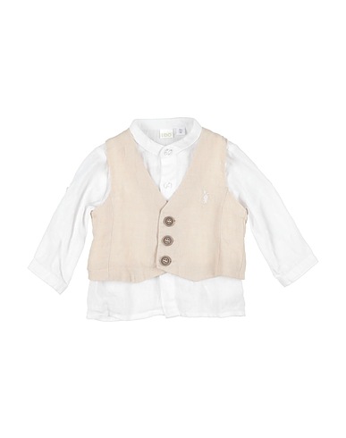 iDO Solid colour shirt 100% Linen