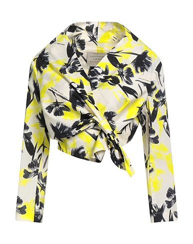 ALESSIA SANTI Top Cream 100% Cotton