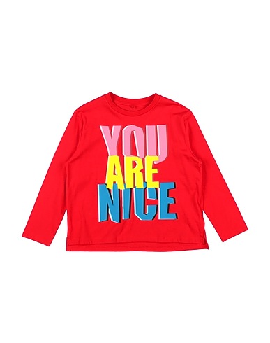 STELLA McCARTNEY KIDS T-Shirt Rot 100% Baumwolle, Elastan