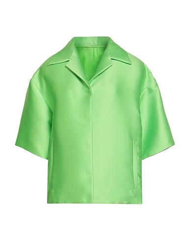VALENTINO GARAVANI Jacket Lime green 82% Polyester, 18% Silk