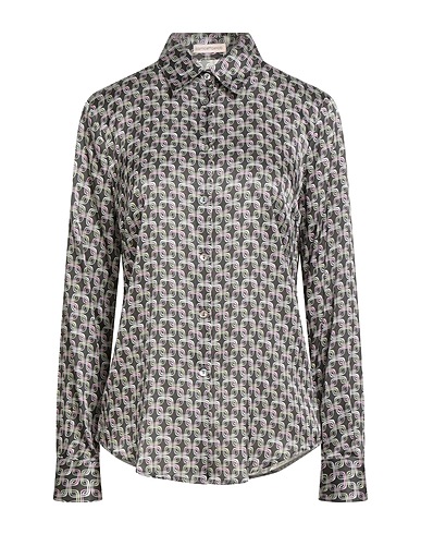 CAMICETTASNOB 柄入りシャツ&ブラウス レーヨン 59% / シルク 33% / ポリウレタン 8%