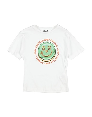 ROBERTO CAVALLI T-shirt JUNIOR White 100% Cotton