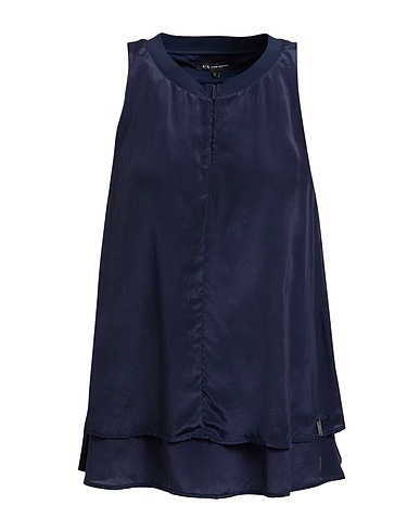 ARMANI EXCHANGE Top Midnight blue 100% Viscose