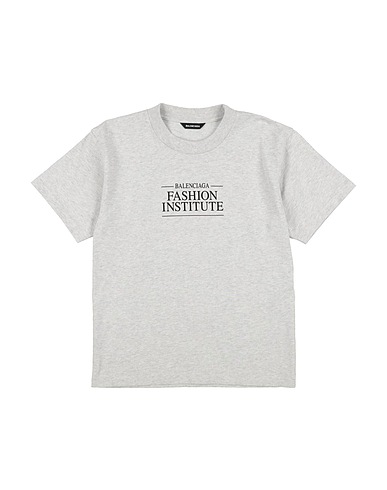 BALENCIAGA KIDS T-shirt Light grey 100% Cotton