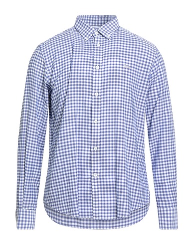HARMONT & BLAINE Camisa de cuadros Azul marino 100% Algodón