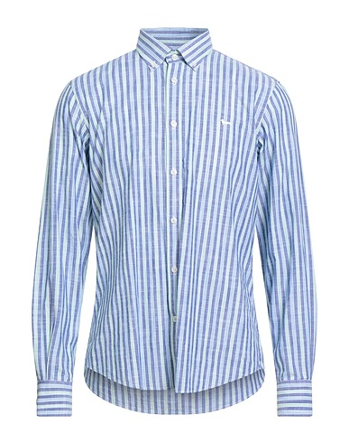 HARMONT & BLAINE Striped shirt Navy 100% Cotton