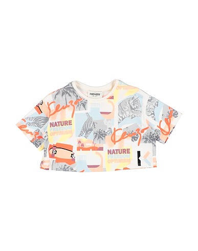 KENZO KIDS T-Shirt Weiß 94% Baumwolle, 6% Elastan