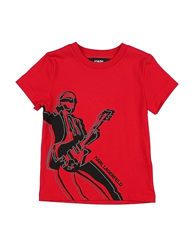 KARL LAGERFELD T-shirt KIDS Red 100% Cotton