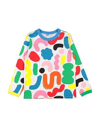 STELLA McCARTNEY KIDS T-shirt Bianco 100% Cotone