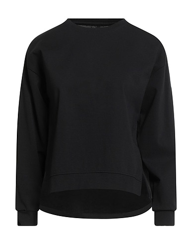 PEOPLE OF SHIBUYA Basic T-shirt Black 63% Cotton, 30% Polyester, 7% Elastane