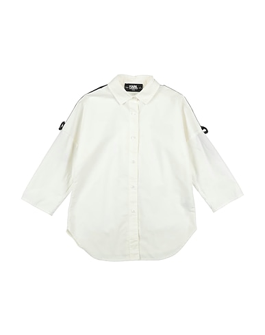 KARL LAGERFELD Рубашки и блузки с рисунком KIDS 100% Хлопок