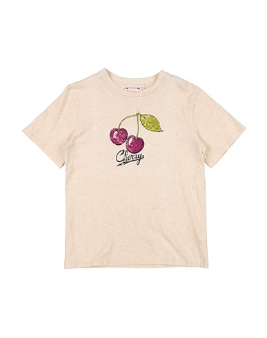 BONPOINT T-shirt Μπεζ 70% Βαμβάκι, 30% Λινό