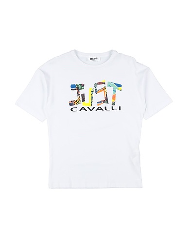 ROBERTO CAVALLI T-Shirt Weiß 100% Baumwolle