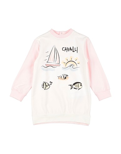 ROBERTO CAVALLI Sweatshirt JUNIOR White 94% Cotton, 6% Elastane
