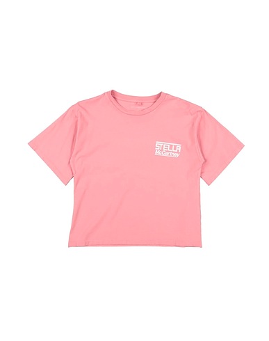 STELLA McCARTNEY KIDS T-shirt Pink 100% Cotton, Elastane