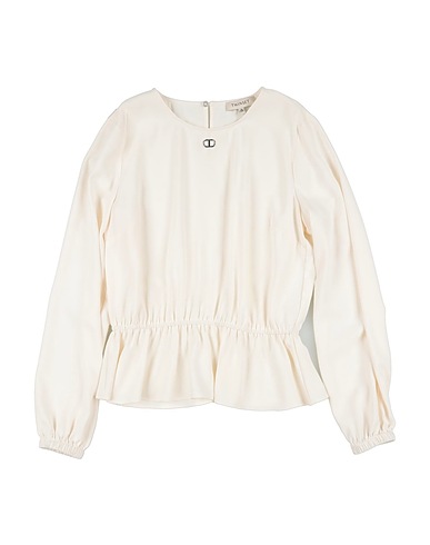 TWINSET Top Cream 100% Polyester