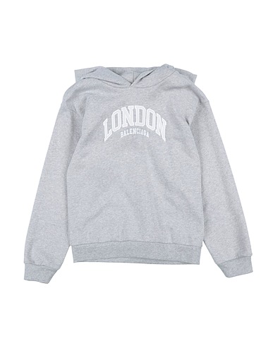 BALENCIAGA KIDS Sweatshirt Light grey 100% Cotton