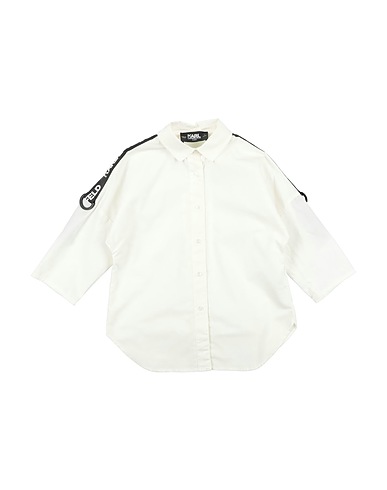 KARL LAGERFELD Chemises et chemisiers de couleur unie KIDS 100% Coton