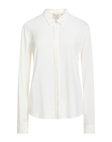 ALESSIA SANTI Solid colour shirts & blouses Ivory 100% Viscose