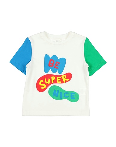 STELLA McCARTNEY KIDS 티셔츠 화이트 100% 코튼