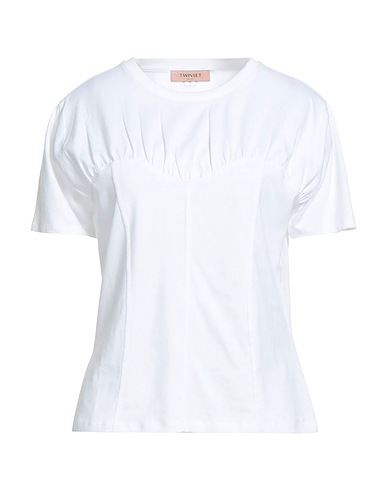 TWINSET Basic T-shirt White 100% Cotton