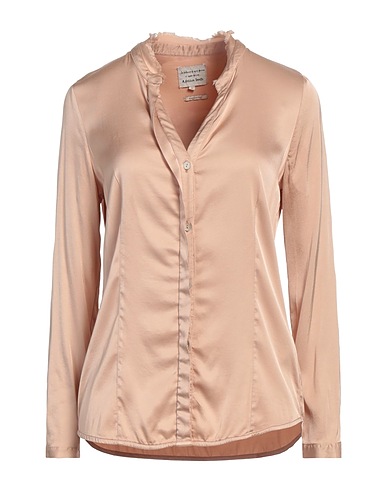 ALESSIA SANTI Solid colour shirts & blouses Sand 97% Viscose, 3% Elastane