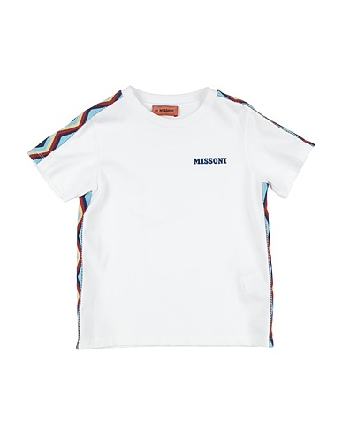 MISSONI KIDS T-shirt White 100% Cotton