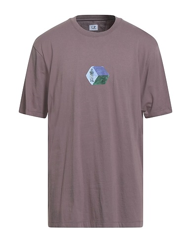 C.P. COMPANY T-shirt Taupe 100% Cotton