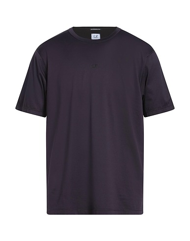 C.P. COMPANY Basic T-shirt Dark purple 100% Cotton