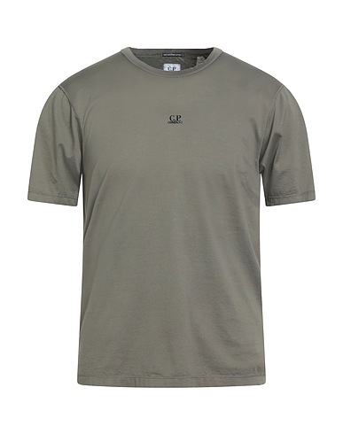 C.P. COMPANY Basic T-Shirt Militärgrün 100% Baumwolle