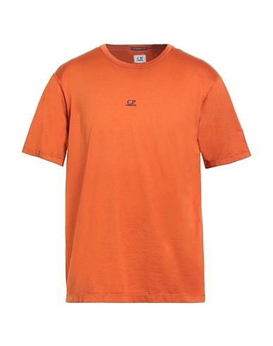 C.P. COMPANY T-shirt Arancione 100% Cotone