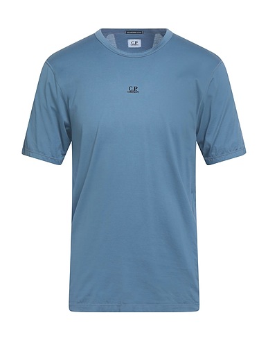 C.P. COMPANY Basic T-Shirt Slate blue 100% Cotton
