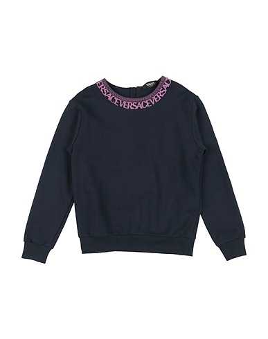 VERSACE YOUNG Sweatshirt Navy 100% Cotton