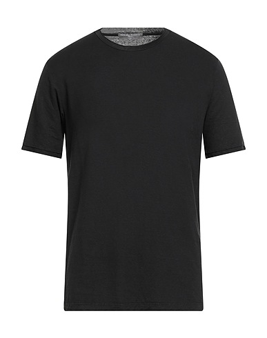 DANIELE FIESOLI Basic T-Shirt 92% Linen, 8% Elastane