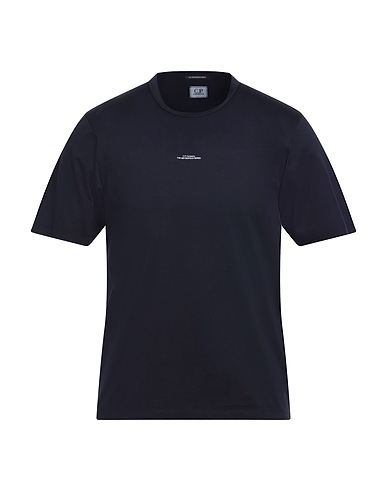 C.P. COMPANY Basic T-shirt Midnight blue 100% Cotton