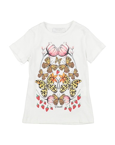 ROBERTO CAVALLI T-shirt JUNIOR White 100% Cotton