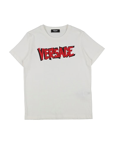 VERSACE YOUNG T-shirt White 100% Cotton
