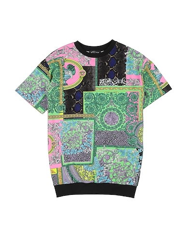 VERSACE YOUNG Sweatshirt Green 100% Cotton