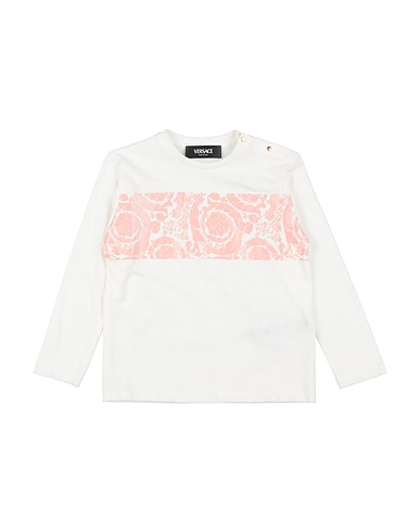 VERSACE YOUNG T-shirt BIANCO 100% Cotton