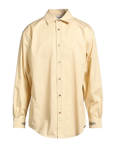 DRÔLE DE MONSIEUR Shirts Beige 65% Polyester, 35% Cotton