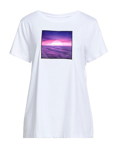 ARMANI EXCHANGE T-shirt BIANCO 100% Cotton