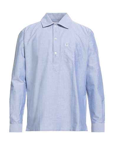 MACKINTOSH Solid colour shirt Sky blue 100% Cotton