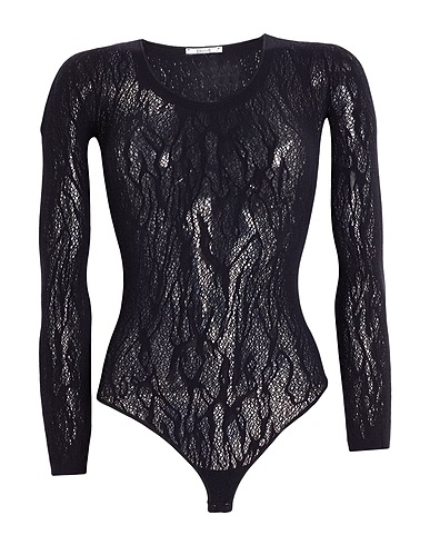WOLFORD TOPWEAR Black 83% Polyamide, 17% Elastane